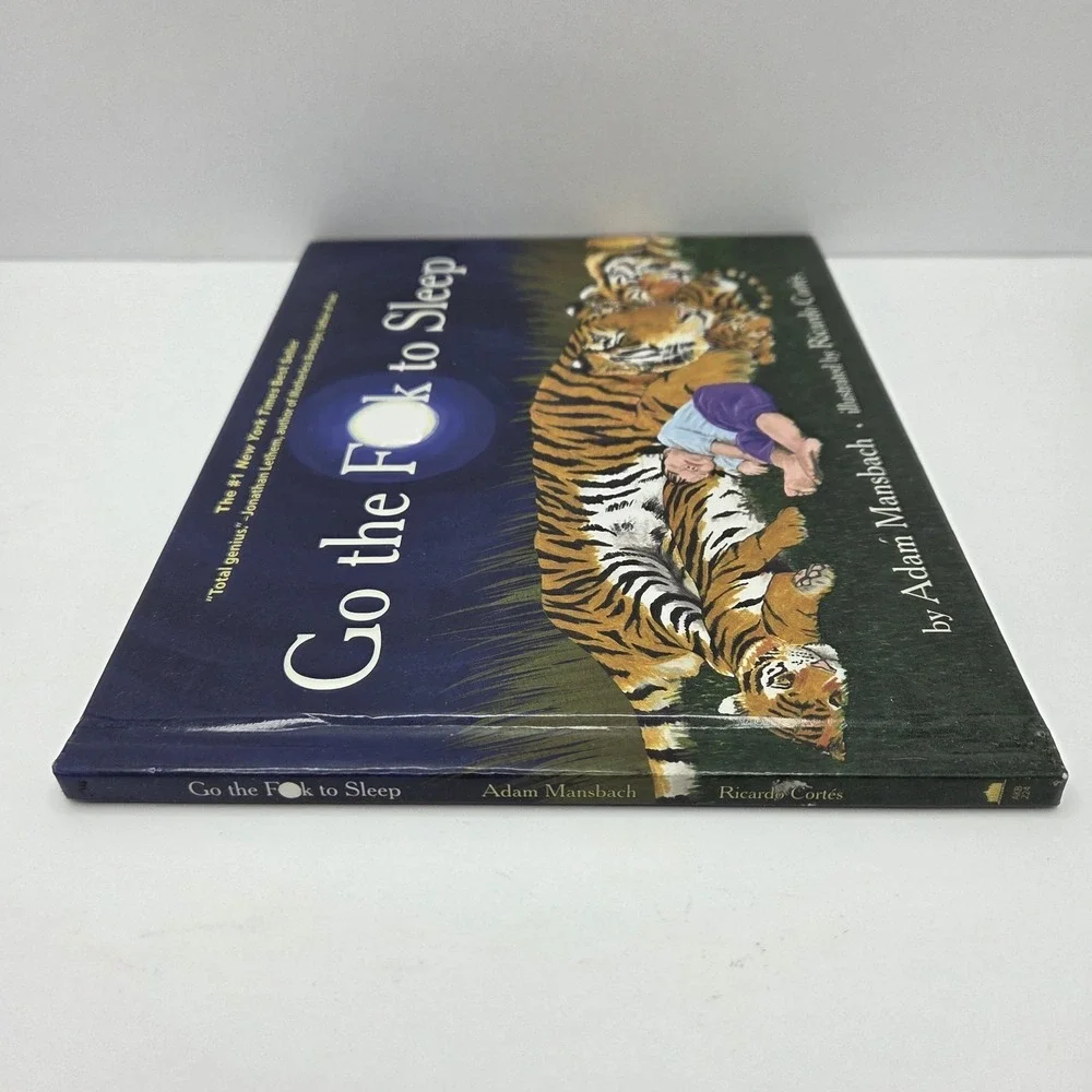 Go the F*ck to Sleep Hardcover Adam Mansbach Adult Humor Bedtime Book